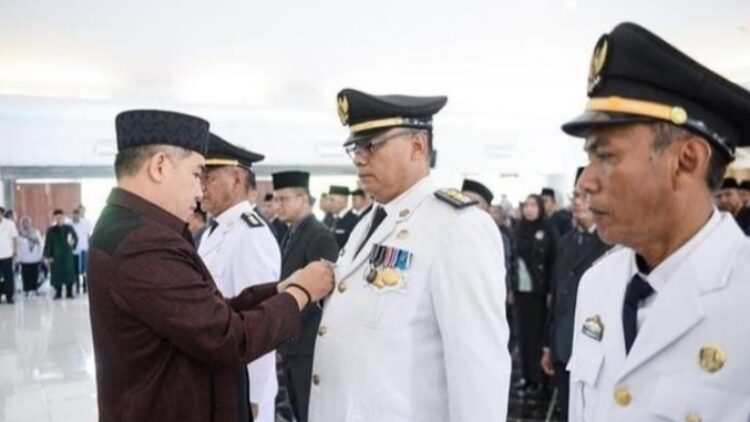 Bupati Dendi Ramadhona Lantik 132 Pejabat Pesawaran