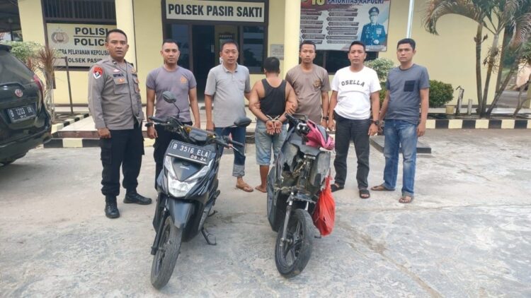 Tak Sampai 1 Jam, Pelarian Pelaku Curanmor di Lampung Timur Terhenti 
