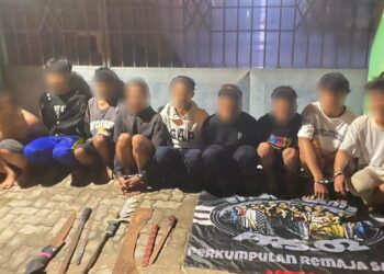 Cari Lawan Tawuran, 9 Anggota Geng Motor Diringkus Polda Lampung