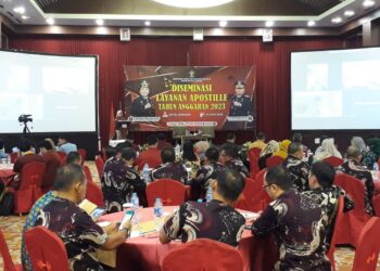 Kemenkumham Lampung Diseminasi Layanan Apostille, Percepat Legalisasi Dokumen