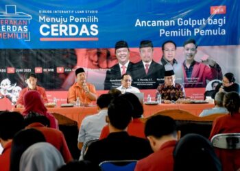 Bawaslu Lampung Ajak Pemilih Pemula Tidak Golput