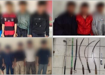 Konvoi Cari Lawan Bawa Sajam, 12 Remaja di Bandarlampung Diciduk Polisi