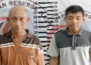 Polres Tulang Bawang Tangkap 2 Bandar Narkoba, Kepergok Hendak Transaksi 