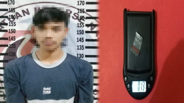 Tertangkap Tangan Bawa Sabu, Pemuda 26 Tahun Diciduk Polres Tulang Bawang