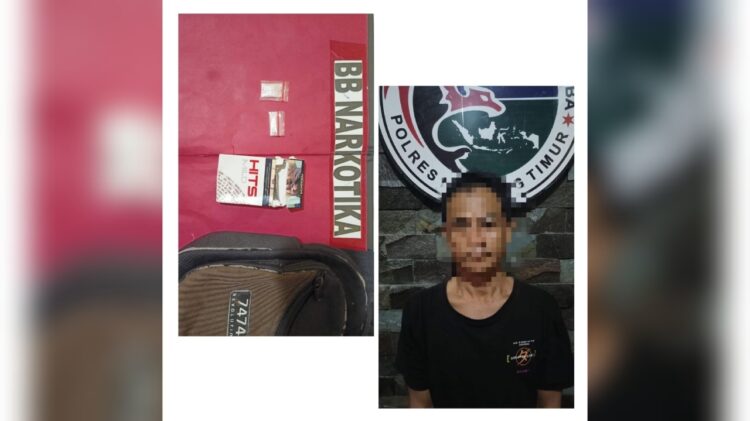 Berantas Narkoba, Pengguna Sabu Diciduk Polres Lampung Timur