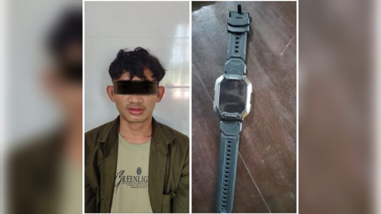 Curi Jam Tangan Senilai Rp550 Ribu, Pemuda Asal Gunung Batin Terancam Bui