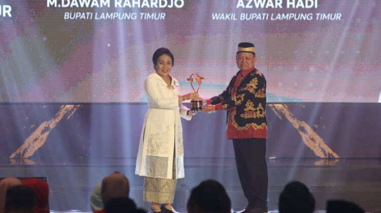 Lampung Timur Raih Penghargaan Kabupaten Layak Anak 
