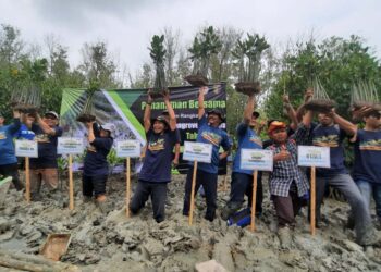 Pemprov Lampung dan BPDAS WSS Peringati Hari Mangrove Sedunia 2023