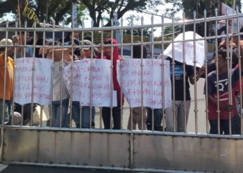 Dugaan Korupsi Setwan DPRD Lampung Utara Disoal Massa Aksi