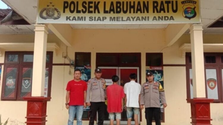 Polsek Labuhan Ratu Ciduk 3 Pelaku Curat