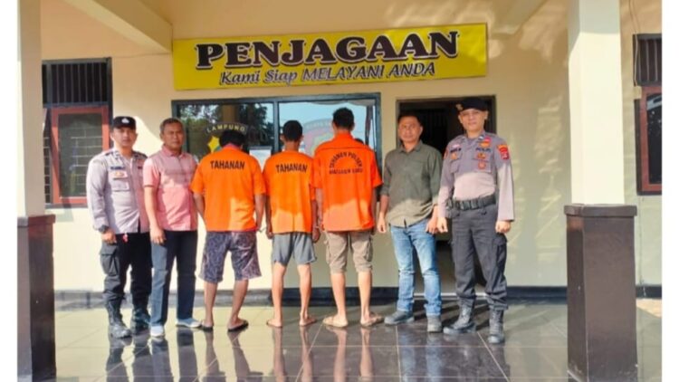 Asyik Berjudi, 3 Warga Mataram Baru Dicokok Polisi