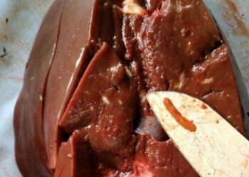 Disbunak Lampung Utara Temukan Cacing Pita di Sapi Kurban