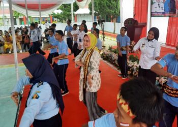 Riana Arinal Sambangi LP Anak Bandarlampung