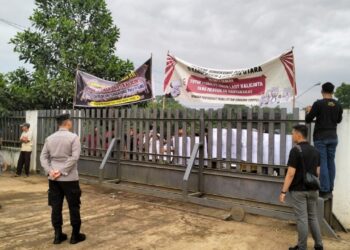 Massa Petani Singkong di Lampung Utara Gelar Aksi, Minta Rafaksi Maksimal 10 Persen