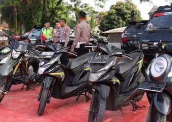 6 Motor Curian Asal Bogor Diselundupkan ke Lampung