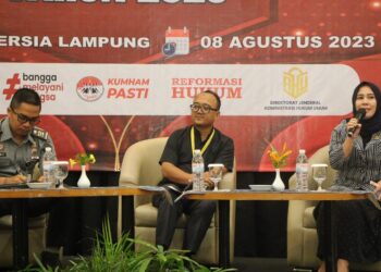 Kemenkumham Lampung Permudah Perseroan Perorangan, Prosesnya Tak Sampai 5 Menit 