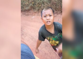 Viral! Bocah di Waykanan Pungli ke Sopir Truk, Netizen: Mukanya Idaman Polsek