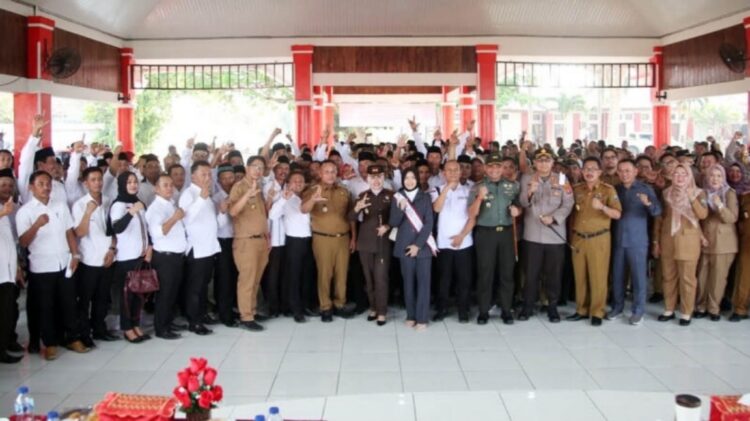 Siap Menang dan Kalah, 138 Calon Kades di Lampung Selatan Deklarasi Damai