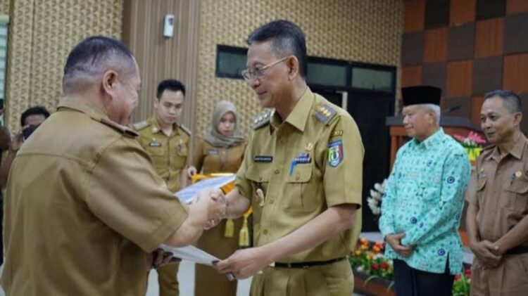 Ratusan PNS Pemkab Pringsewu Memasuki Masa Pensiun