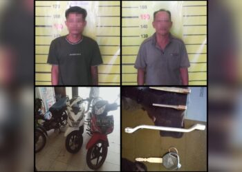 Polsek Lambu Kibang Gulung Sindikat Curanmor Antarkabupaten