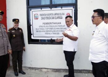 Pasca Viral, Nanang Gratiskan Fasilitas Olahraga Stadion Jati Kalianda