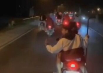 Remaja Konvoi Motor Tenteng Sajam di Pringsewu, Polisi: Kami Telusuri
