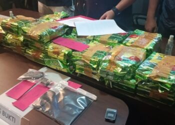 Polda Lampung Gagalkan Penyelundupan 30 Kg Sabu