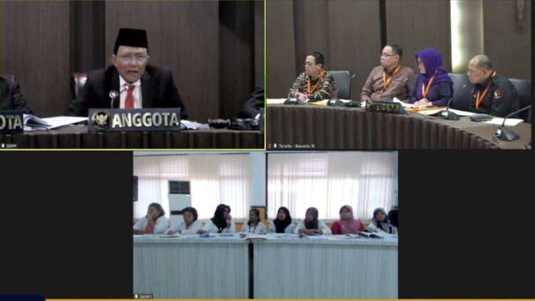 Diduga Abai 30 Persen Keterwakilan Perempuan. Rahmat Bagja Cs Disidang
