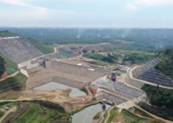 Bendungan Margatiga Ditargetkan Impounding Desember 2023