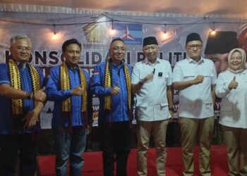 Demokrat dan Gerindra Lampung Guyub Demi Prabowo Presiden
