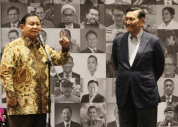 Prabowo Capres. Luhut Binsar Pandjaitan: Semoga Sukses