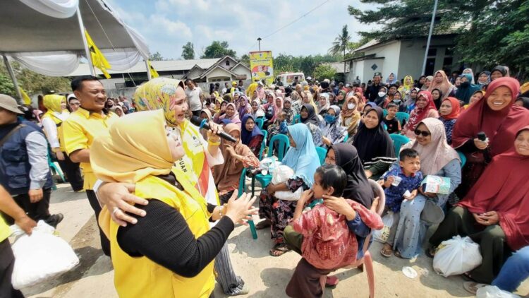 Sambangi 2 Kabupaten. IIPG Lampung Bagikan 1000 Paket Sembako