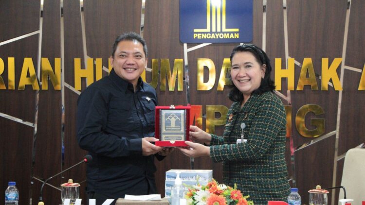 Tobas Reses di Kemenkumham Lampung. Bahas Over Capacity Hingga Bapas