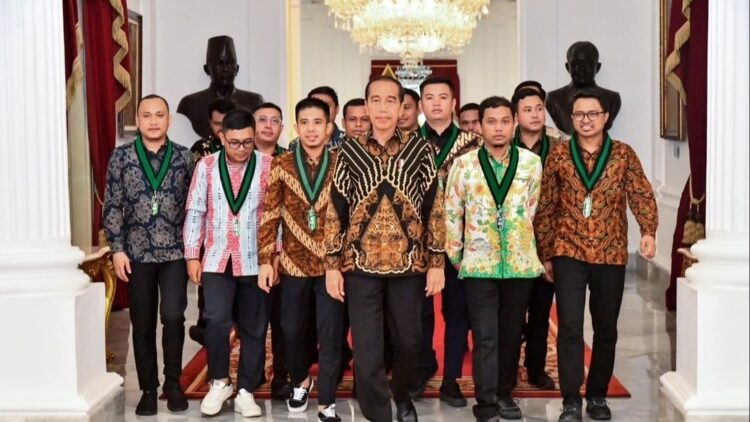 Jokowi dan HMI Diskusi Pemilu hingga Palestina