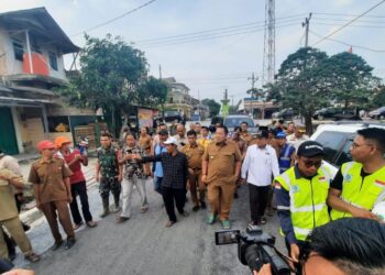 Arinal Djunaidi Tinjau Rehab Bogatama-Pasar Batang