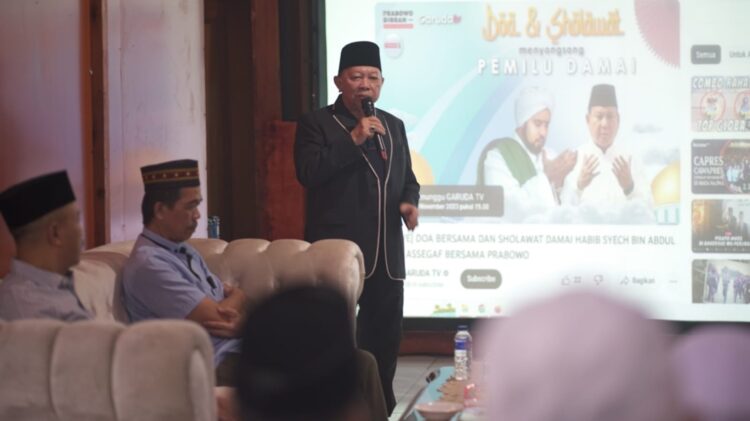 TKD Prabowo-Gibran Lampung Selawat Damai