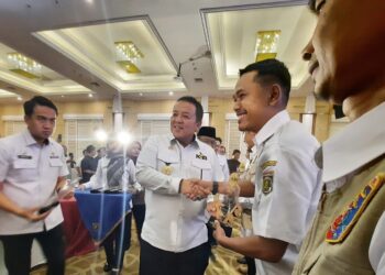 Arinal Djunaidi Launching E-Pasar Lelang