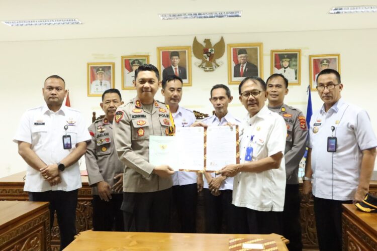 Pembangunan Kantor Polres Pesisir Barat
