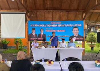 Aliansi Advokat Indonesia Bersatu Lampung Dukung Prabowo-Gibran