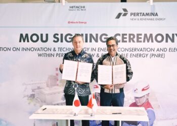 Pertamina NRE dan Hitachi Energy Teken MoU
