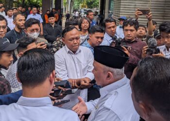 Kepala BPN Kota Depok Indra Gunawan saat memberikan penjelasan terkait program PTSL kepada wartawan. (Foto Dok/BPN Kota Depok)