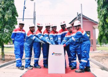 PLTS Kilang Balongan Diresmikan