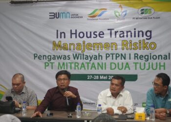 PT Mitratani Dua Tujuh Gelar In House Training Manajemen Risiko