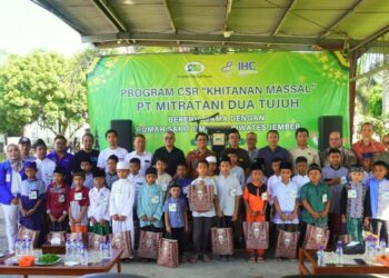 Khitan Massal: PT Mitratani Dua Tujuh Rayakan HUT ke-29 