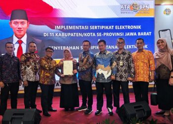 BPN Kota Depok pelayanan elektronik