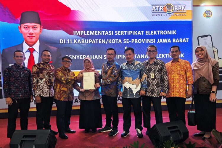 BPN Kota Depok pelayanan elektronik