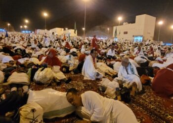 Jemaah Haji Lampung Bergerak ke Muzdalifah