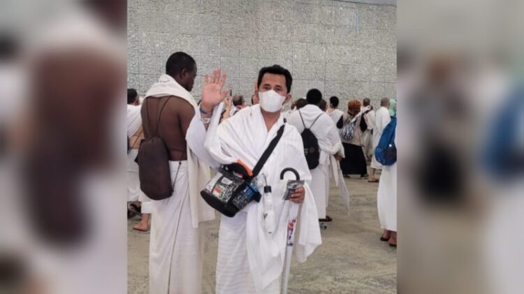 Yusdiyanto Sampaikan Pesan Eva Dwiana untuk Jemaah Haji Bandarlampung 