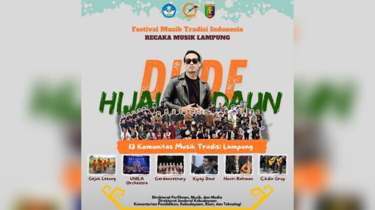 Lampung Tuan Rumah Recaka Musik Tradisi