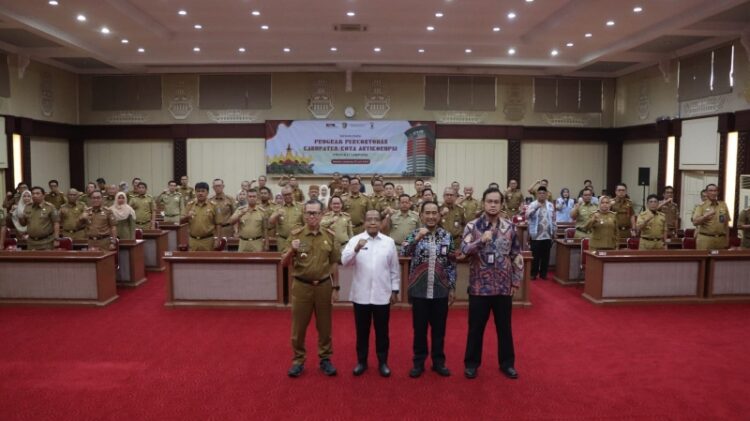 Lampung Tengah dan Pesawaran Jadi Kandidat Kabupaten Antikorupsi